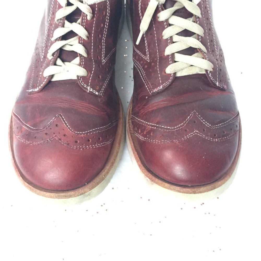 Vael Project Burgundy Hybrid Oxford Shoe - 9 9.5 - Picture 5 of 8